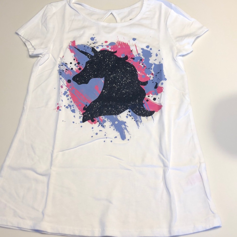 Girls unicorn t shirt